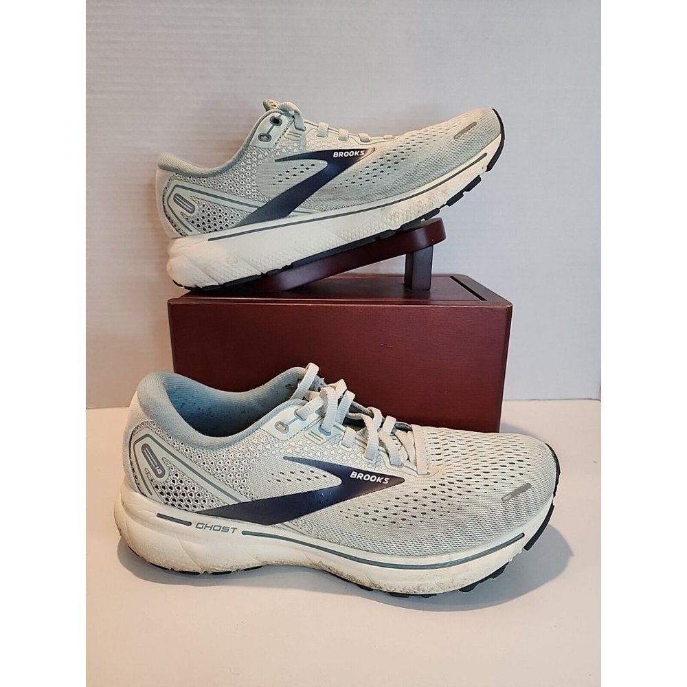WOMEN'S SZ 8.5 B BROOKS GHOST 14 1203561B317 RUNNING COMFORT SHOE